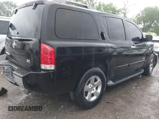 2007 Nissan Armada SE with VIN 5N1AA08C17N715135, listed as a IAAI auction lot 42292190 with 188,073 mi miles and . Bid and sale history available at DreamBid. Image 4.