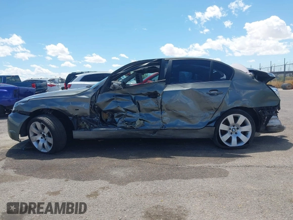 2005 BMW 5 Series 530i with VIN WBANA73575CR60969, listed as a IAAI auction lot 41652628 with Not Provided miles and . Bid and sale history available at DreamBid. Image 15.