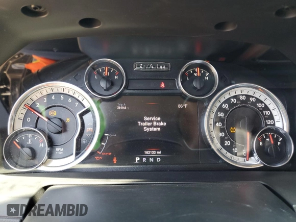 2016 Ram 1500 Laramie z VIN 1C6RR7NT7GS295449, wystawiony jako Copart lot #52045075 z przebiegiem 162 133 mil mil oraz Szkoda całkowita • Salvage title. Historia ofert i sprzedaży dostępna na DreamBid. Obrazek 9.