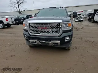 2015 GMC Sierra 3500HD available WiFi Denali with VIN 1GT424E85FF130203, listed as a Copart auction lot 84489854 with NaN miles and Salvage Title. Bid and sale history available at carsss.com. Image 13.