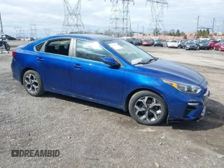 2019 Kia Forte LXS with VIN 3KPF24AD6KE124328, listed as a IAAI auction lot 41740592 with 103,007 mi miles. Bid and sale history available at carsss.com. Image 1.