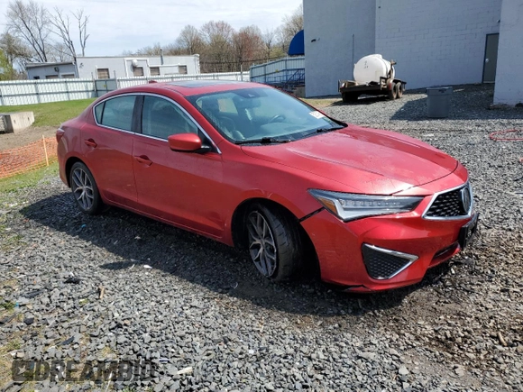 2021 Acura ILX Premium with VIN 19UDE2F74MA006386, listed as a Copart auction lot 52574885 with 39,393 mi miles and Salvage title. Bid and sale history available at DreamBid. Image 4.