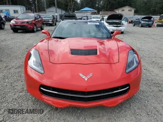 2016 Chevrolet Corvette 3LT with VIN 1G1YF2D7XG5101881, listed as a Copart auction lot 72648924 with 30,078 mi miles and Salvage Title. Bid and sale history available at carsss.com. Image 5.