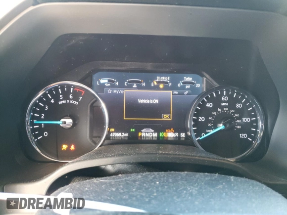 2021 Ford Expedition XLT with VIN 1FMJU1JT3MEA80972, listed as a Copart auction lot 83110404 with 47,969 mi miles and Salvage title. Bid and sale history available at DreamBid. Image 9.