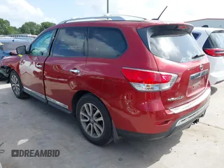 2014 Nissan Pathfinder Platinum with VIN 5N1AR2MN7EC681321, listed as a IAAI auction lot 42543921 with 149,635 mi miles and . Bid and sale history available at DreamBid. Image 3.