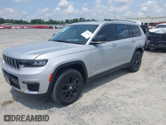 2022 Jeep Grand Cherokee Limited with VIN 1C4RJJBG6N8574549, listed as a IAAI auction lot 42299157 with 69,396 mi miles and . Bid and sale history available at DreamBid. Image 2.