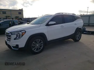 2022 GMC Terrain SLT with VIN 3GKALPEV5NL230575, listed as a Copart auction lot 46914865 with 40,113 mi miles and Salvage title. Bid and sale history available at DreamBid. Image 1.