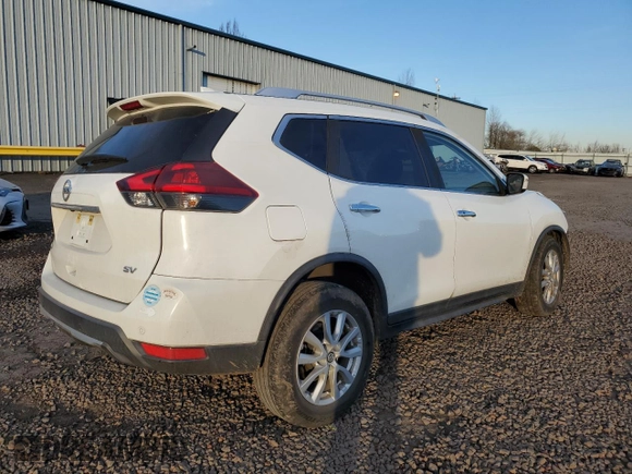 2020 Nissan Rogue SV with VIN KNMAT2MT9LP504439, listed as a Copart auction lot 42045945 with Not provided miles and Salvage title. Bid and sale history available at DreamBid. Image 3.