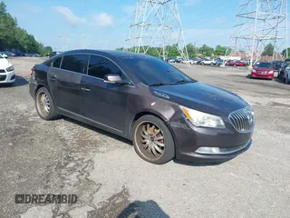 2014 Buick LaCrosse Leather with VIN 1G4GB5G35EF106126, listed as a IAAI auction lot 42681787 with 162,951 mi miles and . Bid and sale history available at DreamBid. Image 1.