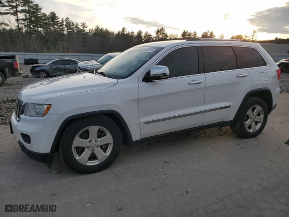 2013 Jeep Grand Cherokee Limited with VIN 1C4RJFBT7DC575652, listed as a Copart auction lot 53027615 with 183,348 mi miles and Non Repairable. Bid and sale history available at carsss.com. Image 1.