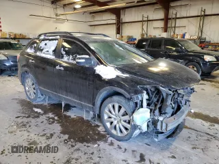 2008 Mazda CX-9 Sport with VIN JM3TB28A880162381, listed as a Copart auction lot 45587605 with 283,972 mi miles and Salvage Title. Bid and sale history available at DreamBid. Image 4.