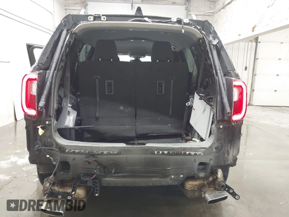 2022 GMC Acadia SLE z VIN 1GKKNRL49NZ168711, wystawiony jako IAAI lot #38701786 z przebiegiem 26 809 mil mil oraz . Historia ofert i sprzedaży dostępna na DreamBid. Obrazek 6.