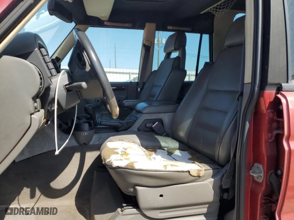 1999 Land Rover Discovery Series II with VIN SALTY1242XA208762, listed as a Copart auction lot 50724195 with 206,175 mi miles and Salvage Title. Bid and sale history available at carsss.com. Image 7.