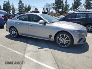 2025 Genesis G70 2.5T с VIN KMTG34SC2SU147812, выставлен на аукционе Copart как лот 57239905 с пробегом 4 170 миль миль и Списание • Salvage title. История ставок и продаж доступна на DreamBid. Изображение 4.