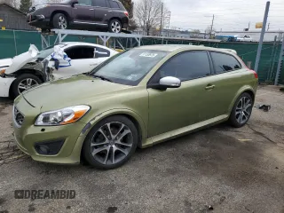 2011 Volvo C30 with VIN YV1672MK4B2222636, listed as a Copart auction lot 51153975 with 125,885 mi miles and Salvage Title. Bid and sale history available at carsss.com. Image 1.
