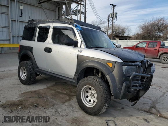 2007 Honda Element LX with VIN 5J6YH18397L011324, listed as a Copart auction lot 42932855 with 189,225 mi miles and Salvage Title. Bid and sale history available at DreamBid. Image 4.