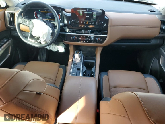 2024 Nissan Pathfinder Platinum with VIN 5N1DR3DG8RC273758, listed as a Copart auction lot 86191004 with 3,897 mi miles and Salvage Title. Bid and sale history available at carsss.com. Image 8.