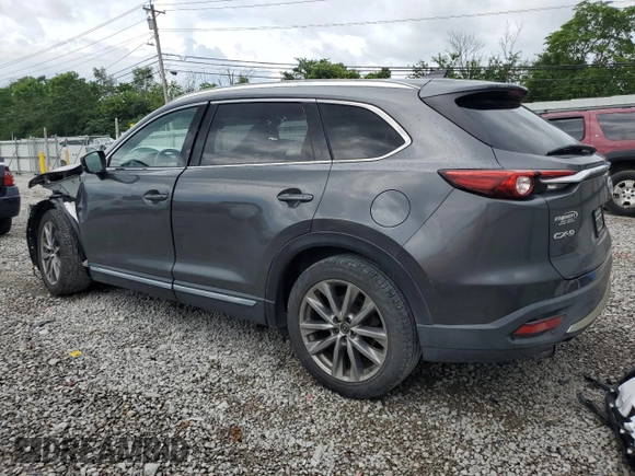 2018 Mazda CX-9 Grand Touring with VIN JM3TCADY7J0211781, listed as a Copart auction lot 59477885 with 77,667 mi miles and Salvage title. Bid and sale history available at DreamBid. Image 2.
