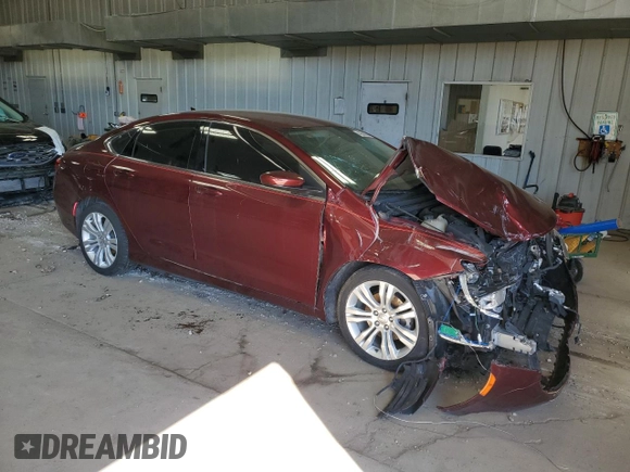 2015 Chrysler 200 Limited with VIN 1C3CCCABXFN755999, listed as a Copart auction lot 49608555 with 140,562 mi miles and Clean Title. Bid and sale history available at DreamBid. Image 4.
