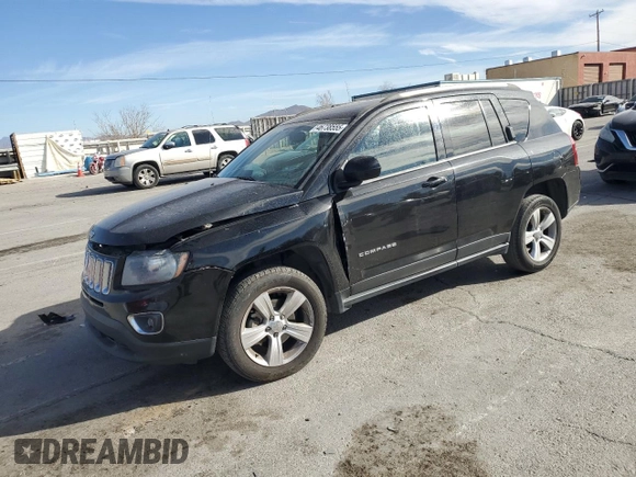 2015 Jeep Compass High Altitude Edition with VIN 1C4NJCEA4FD156906, listed as a Copart auction lot 46738555 with 154,018 mi miles and Salvage Title. Bid and sale history available at carsss.com. Image 1.