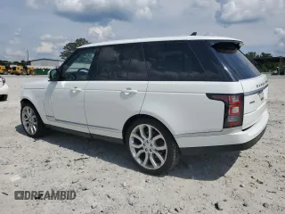 2016 Land Rover Range Rover Supercharged с VIN SALGS2EF9GA253560, выставлен на аукционе Copart как лот 53811585 с пробегом 85 649 миль миль и Списание • Salvage title. История ставок и продаж доступна на DreamBid. Изображение 2.