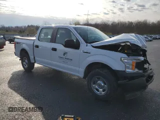 2019 Ford F-150 XL with VIN 1FTEW1EP1KFA67786, listed as a Copart auction lot 53103915 with 126,108 mi miles and Salvage Title. Bid and sale history available at carsss.com. Image 4.