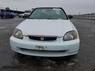 1996 Honda Civic DX with VIN 1HGEJ6628TL016028, listed as a Copart auction lot 82329494 with 158,084 mi miles and Salvage Title. Bid and sale history available at carsss.com. Image 5.