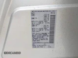 2017 Nissan Pathfinder SV z VIN 5N1DR2MM0HC619400, wystawiony jako IAAI lot #42457072 z przebiegiem 159 839 mil mil oraz . Historia ofert i sprzedaży dostępna na DreamBid. Obrazek 9.