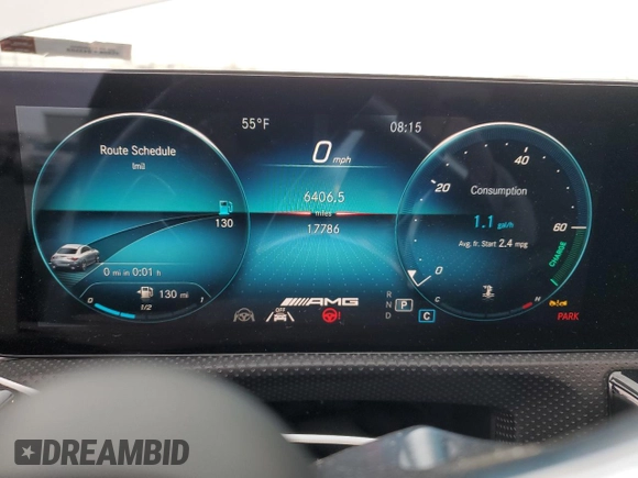 2022 Mercedes-Benz CLA 35 AMG with VIN W1K5J5BBXNN296482, listed as a Copart auction lot 78531904 with 17,786 mi miles and Salvage Title. Bid and sale history available at DreamBid. Image 9.