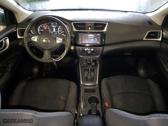 2019 Nissan Sentra SV with VIN 3N1AB7AP7KL612823, listed as a Copart auction lot 43204235 with 105,299 mi miles and Salvage Title. Bid and sale history available at carsss.com. Image 8.