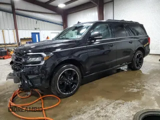 2024 Ford Expedition Max Limited с VIN 1FMJK2A82REA69573, выставлен на аукционе Copart как лот 51848955 с пробегом 10 624 миль миль и Списание • Salvage title. История ставок и продаж доступна на DreamBid. Изображение 1.