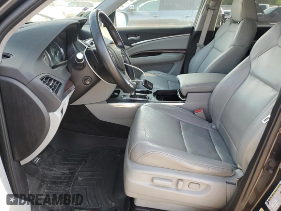 2014 Acura MDX Technology with VIN 5FRYD4H40EB047929, listed as a Copart auction lot 63595925 with 135,301 mi miles and Salvage title. Bid and sale history available at DreamBid. Image 7.