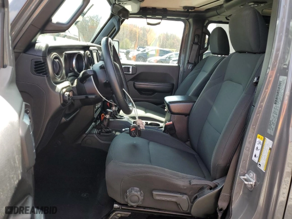 2018 Jeep Wrangler Unlimited Sport S with VIN 1C4HJXDG5JW234293, listed as a Copart auction lot 52233855 with 119,846 mi miles and Salvage Title. Bid and sale history available at carsss.com. Image 7.