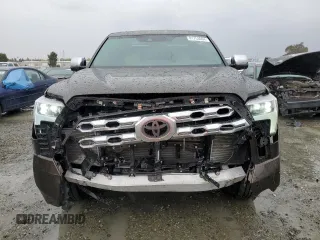 2022 Toyota Tundra 1794 Edition with VIN 5TFMA5DB5NX048356, listed as a Copart auction lot 81753004 with 17,077 mi miles and Salvage title. Bid and sale history available at DreamBid. Image 5.
