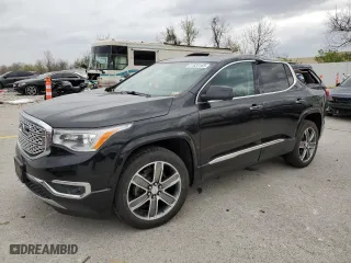 2017 GMC Acadia Denali with VIN 1GKKNXLS3HZ320084, listed as a Copart auction lot 51654165 with 57,314 mi miles and Salvage Title. Bid and sale history available at carsss.com. Image 1.
