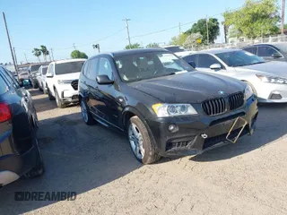 2014 BMW X3 xDrive35i with VIN 5UXWX7C56E0E81340, listed as a IAAI auction lot 41982449 with 148,415 mi miles and . Bid and sale history available at DreamBid. Image 1.