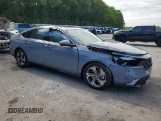 2025 Honda Accord Touring with VIN 1HGCY2F84SA004274, listed as a Copart auction lot 55916415 with 5,285 mi miles and Salvage title. Bid and sale history available at DreamBid. Image 4.