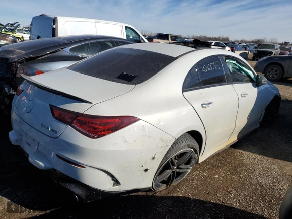 2020 Mercedes-Benz CLA 45 AMG with VIN W1K5J5DB2LN084217, listed as a Copart auction lot 42161785 with 44,074 mi miles and Clean Title. Bid and sale history available at DreamBid. Image 3.