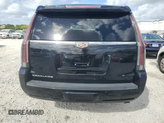 2017 Cadillac Escalade Premium Luxury with VIN 1GYS3CKJ4HR174758, listed as a Copart auction lot 80889314 with 75,289 mi miles and Non repairable. Bid and sale history available at DreamBid. Image 6.