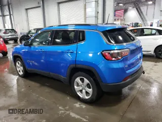 2021 Jeep Compass Altitude with VIN 3C4NJCBB3MT580971, listed as a Copart auction lot 73720904 with 77,316 mi miles and Salvage Title. Bid and sale history available at carsss.com. Image 2.