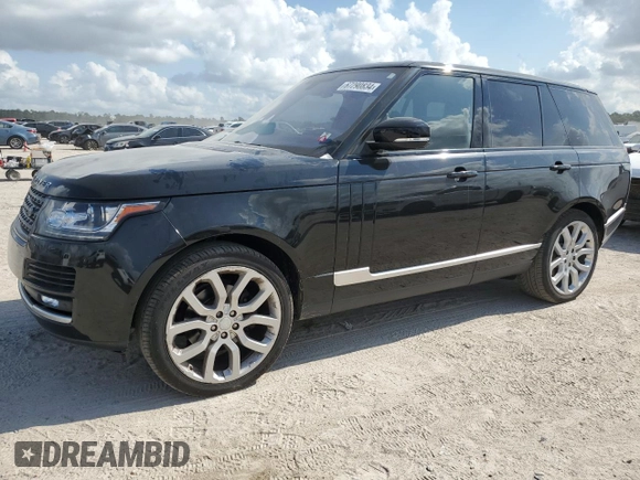 2016 Land Rover Range Rover with VIN SALGR2KF3GA298073, listed as a Copart auction lot 67290834 with 93,199 mi miles and Salvage Title. Bid and sale history available at DreamBid. Image 1.
