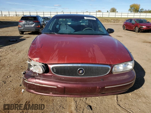 1998 Buick Century Custom with VIN 2G4WS52M2W1523000, listed as a Copart auction lot 76553204 with 0 mi miles and Clean Title. Bid and sale history available at carsss.com. Image 5.