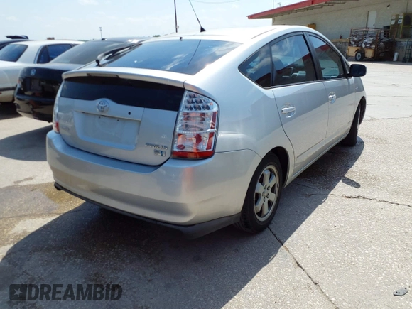 2007 Toyota Prius with VIN JTDKB20U477598709, listed as a IAAI auction lot 42062525 with Not Provided miles. Bid and sale history available at carsss.com. Image 4.