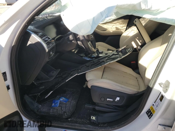 2023 BMW X3 M40i with VIN 5UX83DP07P9S24541, listed as a Copart auction lot 87211424 with Not Provided miles and Salvage Title. Bid and sale history available at DreamBid. Image 7.