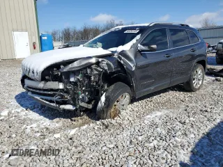2017 Jeep Cherokee Limited with VIN 1C4PJMDB7HW520087, listed as a Copart auction lot 45284135 with 181,530 mi miles and Salvage Title. Bid and sale history available at carsss.com. Image 1.