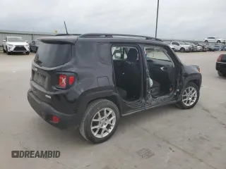 2021 Jeep Renegade Latitude with VIN ZACNJCBB1MPN23821, listed as a Copart auction lot 49639994 with 12,105 mi miles and Salvage title. Bid and sale history available at DreamBid. Image 3.
