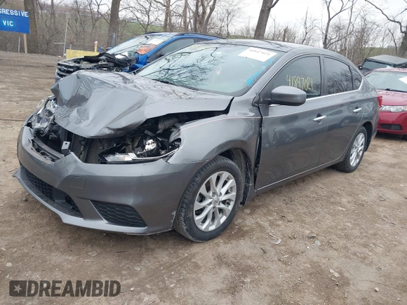2018 Nissan Sentra S with VIN 3N1AB7APXJY346117, listed as a IAAI auction lot 41847021 with 99,068 mi miles and . Bid and sale history available at DreamBid. Image 18.