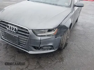 2013 Audi A4 Premium with VIN WAUAFAFL3DA111892, listed as a IAAI auction lot 41522139 with 85,454 mi miles. Bid and sale history available at carsss.com. Image 6.