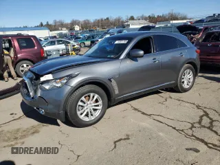 2016 Infiniti QX70 z VIN JN8CS1MW2GM751247, wystawiony jako Copart lot #44901785 z przebiegiem 83 920 mil mil oraz Szkody całkowita. Historia ofert i sprzedaży dostępna na DreamBid. Obrazek 1.