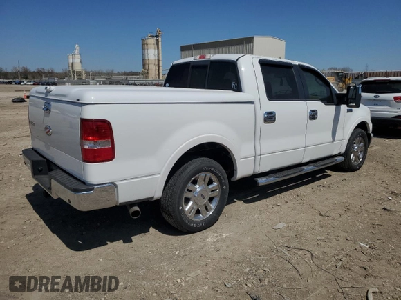 2008 Ford F-150 XLT with VIN 1FTPW12VX8KC76276, listed as a Copart auction lot 51866165 with 146,396 mi miles and Salvage Title. Bid and sale history available at carsss.com. Image 3.